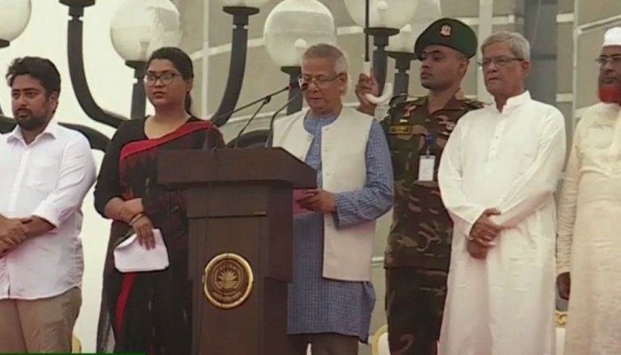 ঐতিহাসিক জুলাই ঘোষণাপত্র