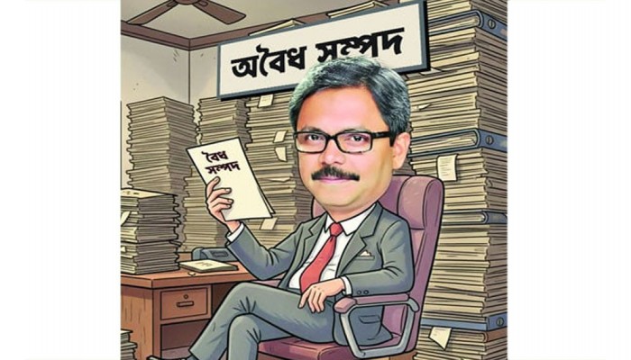 বেশির ভাগ অবৈধ সম্পদ হিসাবের বাইরে
