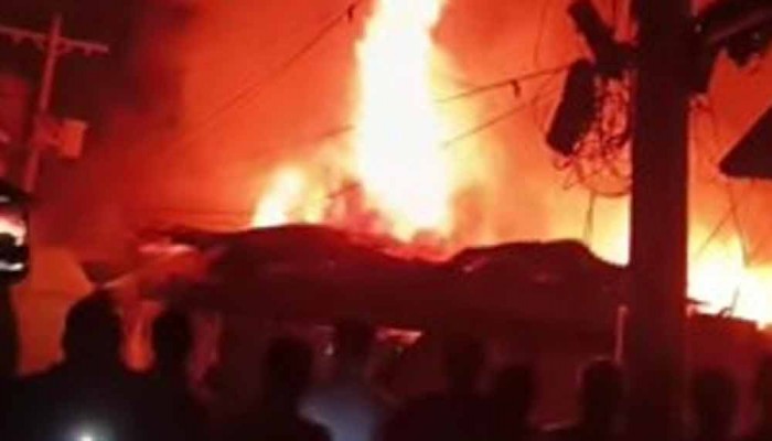 আবারও আলেকজান্ডার বাজারে আগুনে পুড়ল ১৫ দোকান