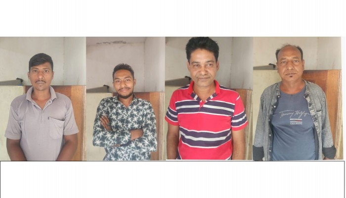 গোপন মিটিং থেকে ৪ নিষিদ্ধ ছাত্রলীগ-যুবলীগ নেতা আটক
