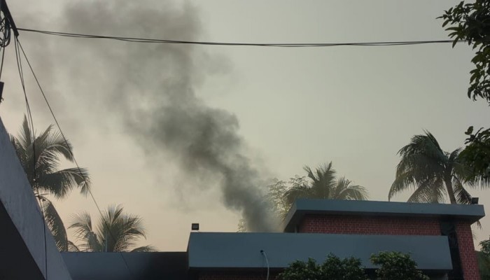 মেহেরপুর পুলিশ সুপারের বাসভবনে আগুন