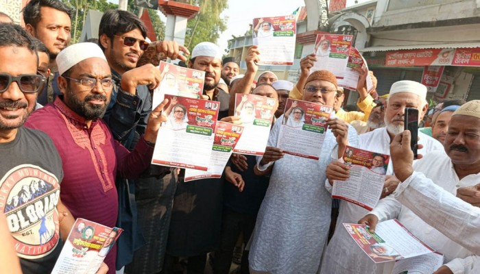 দিনাজপুরে খালেদা জিয়ার পক্ষে নির্বাচনী প্রচারণা শুরু