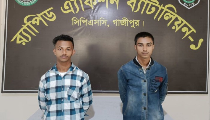 গাজীপুরে গৃহবধূকে গলা কেটে হত্যা, মেয়ের ২ বন্ধু গ্রেপ্তার
