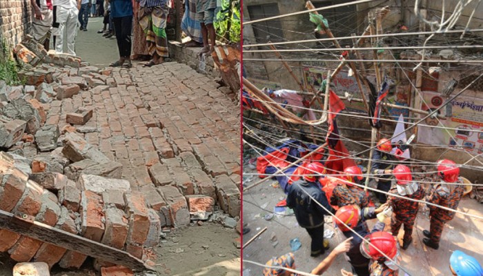 ভূমিকম্পে সারা দেশে নিহতের সংখ্যা বেড়ে ১০, আহত ৬ শতাধিক