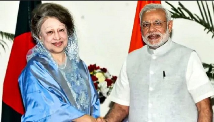 হাসিনা পর্বকে পেছনে ফেলে খালেদা জিয়ার জন্য মোদির বার্তায় তোলপাড়