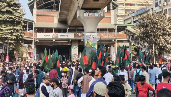 ভারতীয় পণ্য বয়কটের ডাক ছাত্র-জনতার