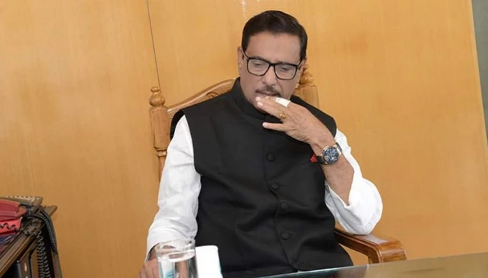ওবায়দুল কাদেরের অবস্থা সংকটাপন্ন