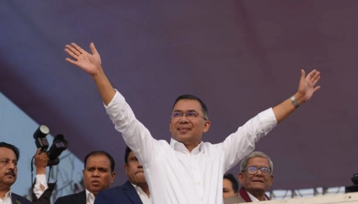 ঢাকায় প্রচারে তারেক রহমান, এলাকার সন্তান হিসেবে চাইলেন ভোট