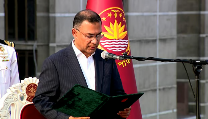 প্রধানমন্ত্রী তারেক রহমানের নেতৃত্বে নতুন সরকারের যাত্রা শুরু